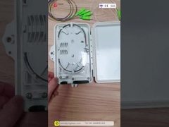 ABS PC Fiber Optic Splice Box Fiber Optic Termination Box για 2-8 ίνες Ακόπητο καλώδιο