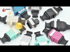 Συζευκτήρας 12 ίνα OM4 προσαρμοστών οπτικών ινών MPO MTP για το κέντρο δεδομένων που επιδιορθώνει το σύστημα