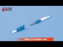 Σύνδεσμος οπτικών ινών SC LC ST FC E2000 με σιδηροτροχιές