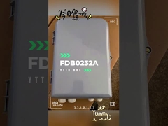 FDB0232A 32 Port Fiber Optic Splitter Box για εξωτερικά δίκτυα FTTH Αδιάβροχο για XGSPON