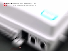 FDB0324 Λευκός PC SC Οπτικό κουτί λήξης ινών ODB OSB 24 Port Hinge Design