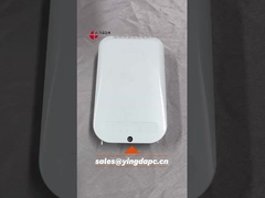 FTB016A 16 πυρήνες Μέσα διάστημα Δαχτυλικής οπτικής ινώδους καλωδίου Ending Box IP55 FTTH εσωτερικό τοίχος