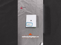 FTB86L SC LC Fiber Optic Wall Outlet για εσωτερικά λευκά υλικά ABS