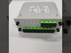 Οπτικός διαχωριστής PLC Cassette με Pigtail 1x8 PLC ισορροπημένος τύπος εισαγωγής SC APC LGX κουτί διαχωρισμού