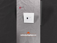 Φύλα οπτικής τοιχώνας προετοιμασίας με SC και RJ45 μονάδα CAT5E