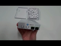 2SC Port Fiber Optic Termination Box για το τερματικό τερματικό FTTH PON Plastic Optical Rosette Caja