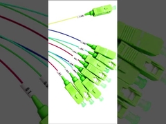 1x3 APC Sc θραυστών Singlemode G657A PLC ινών οπτικός συνδετήρας 1260 - 1650 NM