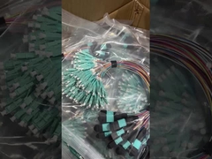 MPO / MTP - LC Fan Out Fiber Optic Cable 0,9mm SM Simplex Fiber Cable