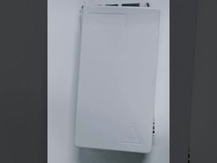 FTTH Fiber Optic Termination Box ABS White 4fibers για καλώδιο επίπεδης πτώσης σε εσωτερικούς χώρους