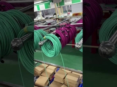 MPO 8 LC 3 MTP MPO Cable Patch Cord με οπτικούς δέκτες QSFP SR4