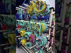 MPO APC Male To FC APC Fan Out Cable Single Mode 12 ίνες για εφαρμογές υψηλής πυκνότητας