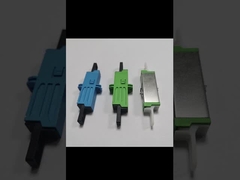 E2000 οπτικό μέταλλο Shell προσαρμοστών RM ινών χωρίς φλάντζα για το ράφι ODF