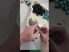 Πολικότητα Β 12 MTP MPO APC Female to Male Patch Cord Cable Assembly