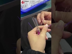 YINGDA High Speed 8Fiber MPO αρσενικό σε LC OM3 Fanout Patch Cord Single Mode 9/125um Breakout 100G 400G