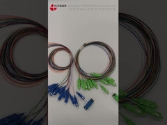 APC Sc κεραμικό Ferrule πλεξίδων LSZH 900um SM ινών οπτικό για το κιβώτιο θραυστών