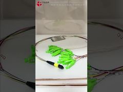 Οπτική ίνες PLC Splitter MPO σε SC σύνδεσμο 16πυρήνες