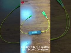 Δύο παράθυρα ευρυζωνική κασέτα FBT 2mm 1 x 2 SFF ABS ISO SGS ROHS