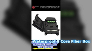 Ανθεκτική λύση 8 πυρήνων FTTH Splitter Box IP65