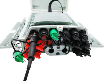 Pole Mount 1x16 PLC Splitter Distribution Box , Fiber Optic Closure For SC Connector