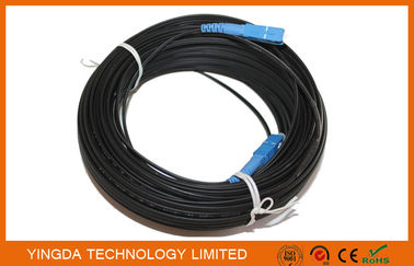 Αγορά Το Sc/το UPC 200 μετρά τον τετραγωνικό FTTH μπαλωμάτων οπτικών ινών άλτη οπτικών ινών πτώσης σκοινιού FRP ηλεκτρονική κατασκευή