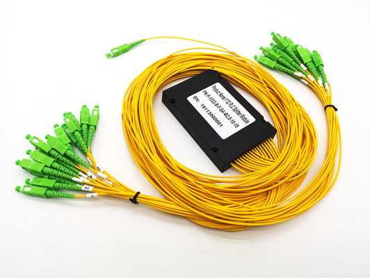 Αγορά Απώλεια FTTH θραυστών PLC οπτικών ινών Sc συνήθειας PON 1x32 και θραύστης CATV ηλεκτρονική κατασκευή