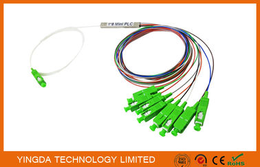 Αγορά 1x8 ενιαίος τρόπος SC/APC OS2 9/125 θραύστης θραυστών FTTH PLC οπτικών ινών ηλεκτρονική κατασκευή