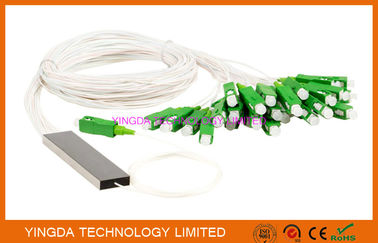 Αγορά APC σωλήνων LC χάλυβα τρόπου θραυστών PLC FTTH 1x32 μίνι ενιαίοι συνδετήρες ηλεκτρονική κατασκευή