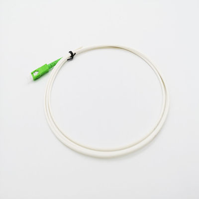 Αγορά SC/APC SM SX 1.5M πλεξίδες 2.0mm οπτικών ινών 3.0mm άσπρο καλώδιο για εσωτερικό FTTH ηλεκτρονική κατασκευή