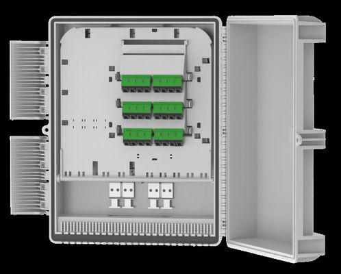 Αγορά 24 Port Fiber Splitter Box SC/LC Adapters Τείχος/Πόλος Mount UV/Ανθεκτικός στις καιρικές συνθήκες ηλεκτρονική κατασκευή