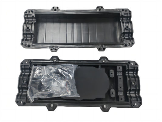 Αγορά Μικρός τύπος 2in 2out Inline Fiber Optic Splice Closure 12 24 πυρήνες IP68 ηλεκτρονική κατασκευή