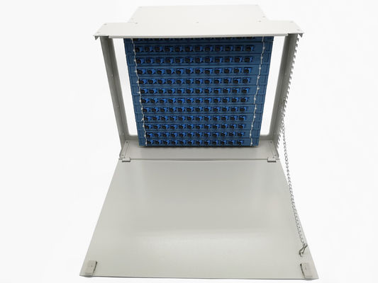 Αγορά Μία πόρτα οπτικών ινών πίνακα patch Rack Mount για 12-144 SC LC FC ST συνδέσμους ηλεκτρονική κατασκευή