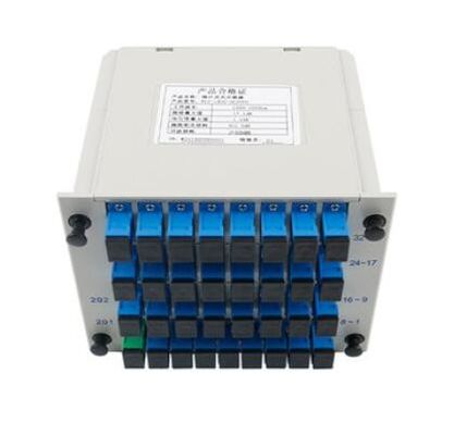 Αγορά Ακριβής απόδοση Splitter Fiber Single Mode PLC 1x32 κάθετος τύπου SC UPC APC Connector ηλεκτρονική κατασκευή