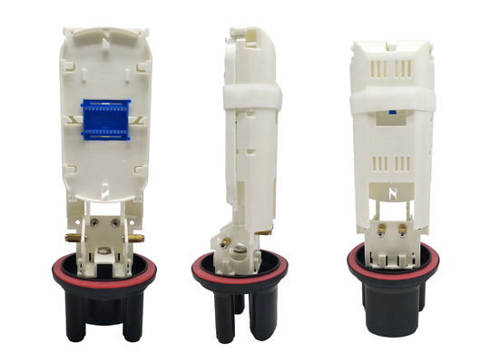 Αγορά ΜΙΝΙ Fiber Optic Splice Closure ABS 24core με πίνακα κλειδώματος σε IP68 για FTTH FTTX ηλεκτρονική κατασκευή
