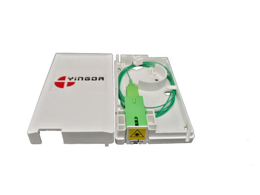 Αγορά SC Simplex / LC Duplex Fiber Optic Τερματισμός Box ABS Fiber Wall Socket 1πυρήνες ηλεκτρονική κατασκευή