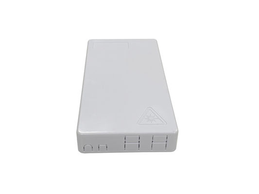 Αγορά FTTH Fiber Optic Termination Box ABS White 4fibers για καλώδιο επίπεδης πτώσης σε εσωτερικούς χώρους ηλεκτρονική κατασκευή