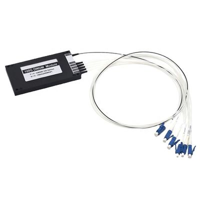 Αγορά 100GHz 1×5 DWDM Mux/Demux AWG 40 Κανάλια C-Band με LC/UPC Single Fiber Πλαστικό ABS Box Module ηλεκτρονική κατασκευή
