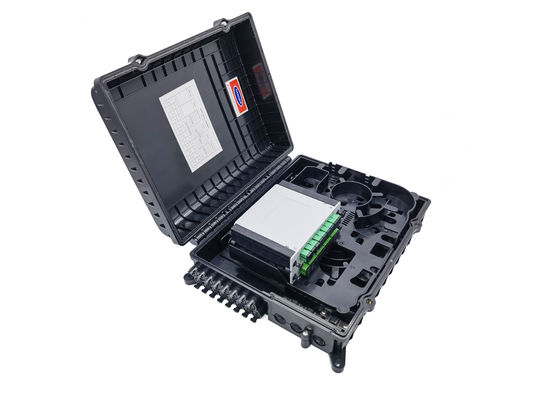 Αγορά Εξωτερικό οπτικό κουτί διαχωρισμού 3in 16out με LGX μονάδα για 2x3mm Flat Drop καλώδιο πύλες PC ABS υλικό ηλεκτρονική κατασκευή