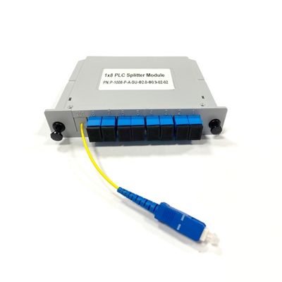 Αγορά 1x8 Fiber Optic Splitter Module Ideal for Passive Optical Networks and Signal Distribution in Telecommunication Systems ηλεκτρονική κατασκευή