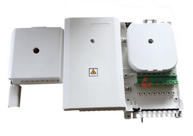 Αγορά FTTH 8 άκοπο κιβώτιο IP54 λήξης οπτικών ινών καλωδίων λιμένων για το 1/8 θραύστη PLC που ολοκληρώνεται ηλεκτρονική κατασκευή