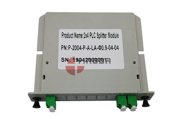 Αγορά Πλαστική κασέτα θραυστών LGX PLC ινών 2x4 μορφωματική με το διπλό συνδετήρα οπτικών ινών LC/APC ηλεκτρονική κατασκευή