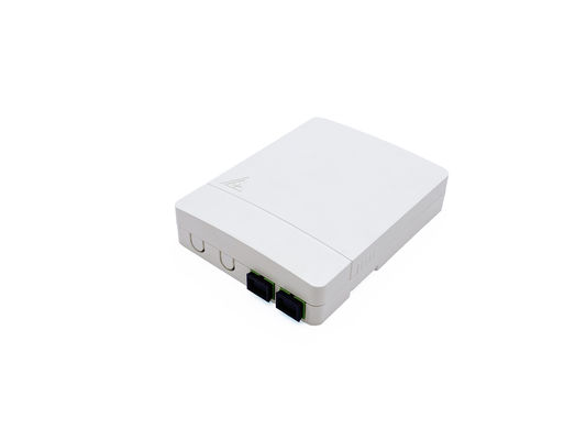 Αγορά 2SC Port Fiber Optic Termination FTB86M Box για FTTH PON πλαστικό οπτικό τερματικό καζάνι ηλεκτρονική κατασκευή