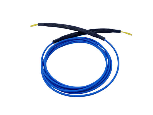 Αγορά Θωρακισμένο σκοινί LC/APC/-LC/APC μπαλωμάτων οπτικών ινών με το τράβηγμα του σχοινιού μπλε LSZH G657A1 ματιών ηλεκτρονική κατασκευή