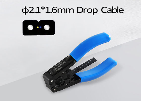 Αγορά Μίνι 2.1X 16 Stripper 1 πυρήνας 2 καλωδίων πτώσης χιλ. FTTH υλικό χάλυβα άνθρακα πυρήνων ηλεκτρονική κατασκευή