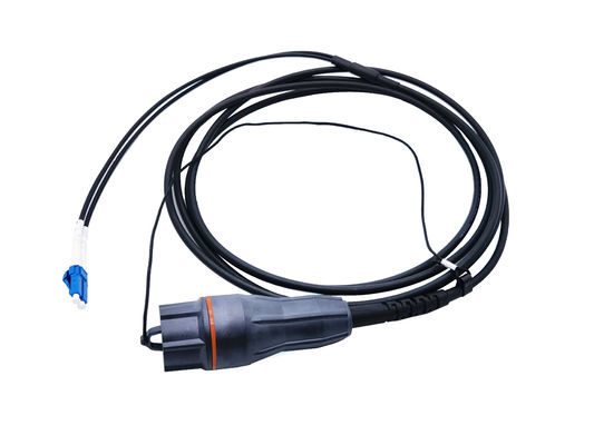 Αγορά Αδιάβροχο IP67 σκοινί 4.8mm G657A2 RRH μπαλωμάτων οπτικών ινών FTTA ηλεκτρονική κατασκευή