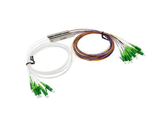 Αγορά 1X2 μίνι οπτικών ινών PLC Sc LC/APC 1*2 2Way κιβωτίων Corning G657A2 FTTH CTO τρόπου θραυστών ενιαίο ηλεκτρονική κατασκευή