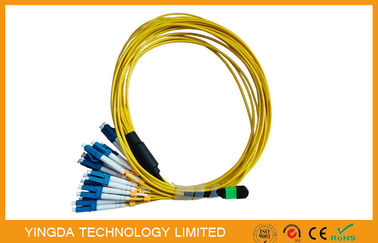 Αγορά 24Cores Multi Fiber Bundle MTP MPO Cable MPO LC Fan Out Patch Cord 2mm ηλεκτρονική κατασκευή