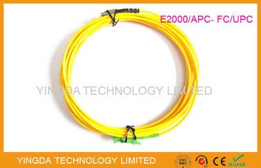 Αγορά Τηλεπικοινωνίες FTTH E2000/APC εργοστασίων 100% - σκοινί μπαλωμάτων οπτικών ινών της MU FC LC ηλεκτρονική κατασκευή