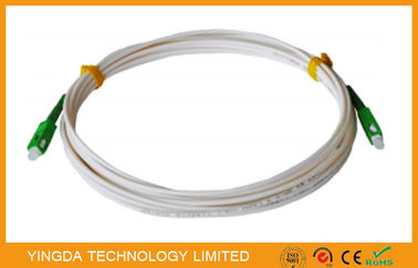 Αγορά Sc/APC σκοινιού μπαλωμάτων FTTH (καλώδιο πτώσης) - μονοκατευθυντικός SM LSZH 1M άλτης Sc/APC εσωτερικός ηλεκτρονική κατασκευή