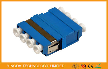 Αγορά Προσαρμοστής 4 οπτικών ινών FTTH CATV LC/PC μπλε τρόπων, SM/ΚΚ LC οπτικός προσαρμοστής ηλεκτρονική κατασκευή
