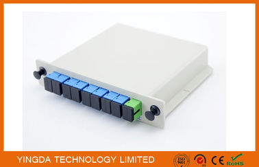 Αγορά Ενότητα θραυστών 1x8 LGX PLC οπτικών ινών, τελικός τύπος ενθέτων παραθύρων οπτικών ινών CATV ηλεκτρονική κατασκευή